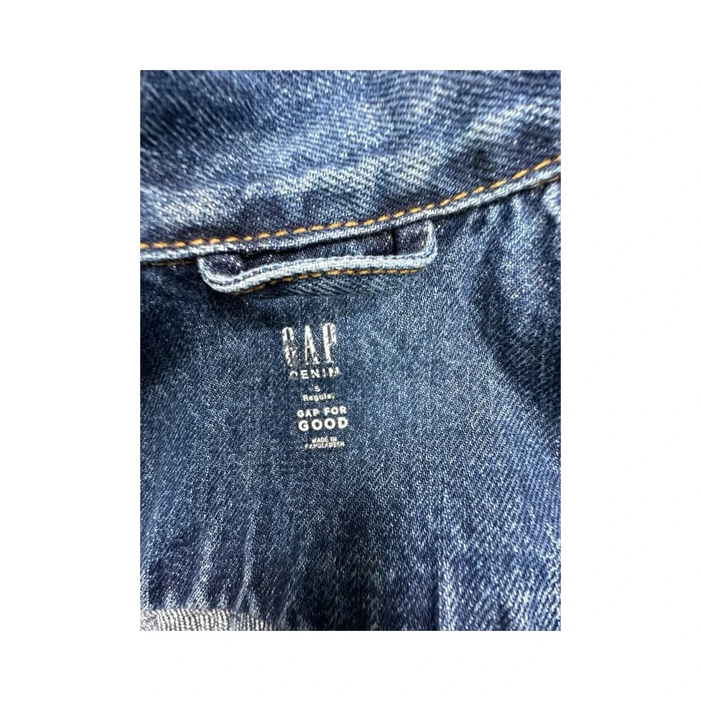 Gap Denim Jacket Boys S Blue Gap For Good Trucker Classic Medium Wash